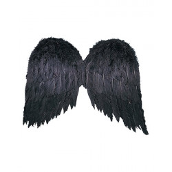 Asa Preta Adulto para Anjo Negro
