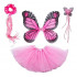 Fantasia Borboleta Rosa Infantil Adorável