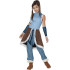 Fantasia Avatar Korra Katara Infantil Feminino Luxo
