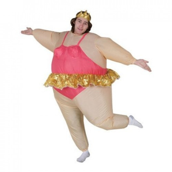 Fantasia Inflável de Princesa Bailarina Fantasia Inflável de Princesa Bailarina