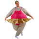Fantasia Inflável de Princesa Bailarina Fantasia Inflável de Princesa Bailarina
