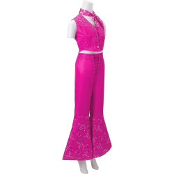 Fantasia Barbie Conjunto Pink Filme Adulto