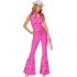 Fantasia Barbie Conjunto Pink Filme Adulto Luxo
