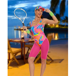 Fantasia Barbie Maio de Ginástica Filme Adulto Luxo