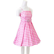 Fantasia Barbie Vestido Pink Filme Adulto