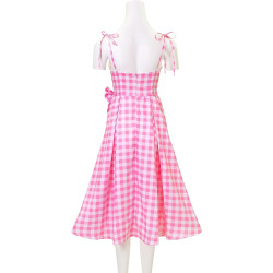 Fantasia Barbie Vestido Pink Filme Adulto