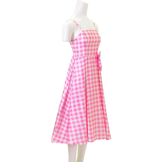 Fantasia Barbie Vestido Pink Filme Adulto
