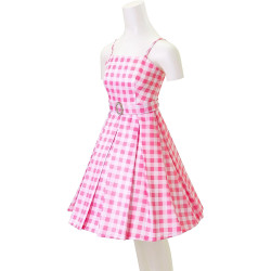 Fantasia Barbie Vestido Rosa Filme Adulto