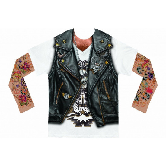 Camiseta Motoqueiro Instinto Selvagem Infantil Camiseta Motoqueiro Instinto Selvagem Infantil