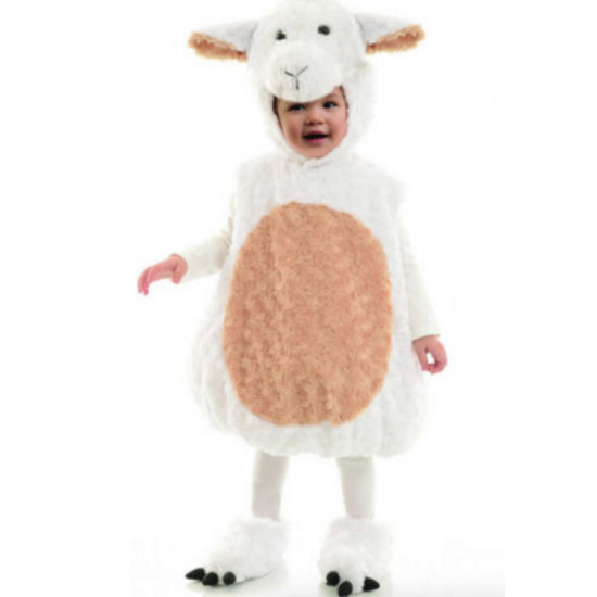 Fantasia Animal Ovelha Bebê Parmalat Infantil Bebê