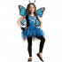 Fantasia Borboleta Azul Infantil Bailarina Clássica
