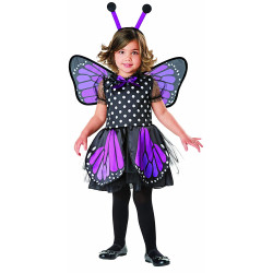 Fantasia Borboleta Lilás Infantil
