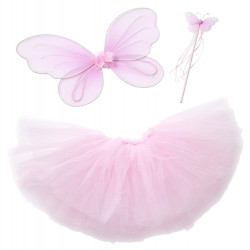 Fantasia Borboleta Rosa Infantil Clássica