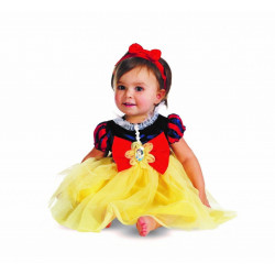 Fantasia Branca de Neve Bebê