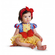 Fantasia Branca de Neve Bebê Luxo