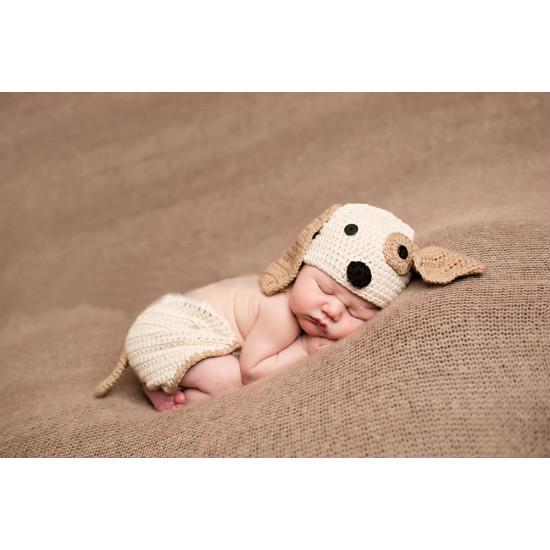 Fantasia Crochet Artesanal Cachorrinho Fantasia Crochet Artesanal Cachorrinho