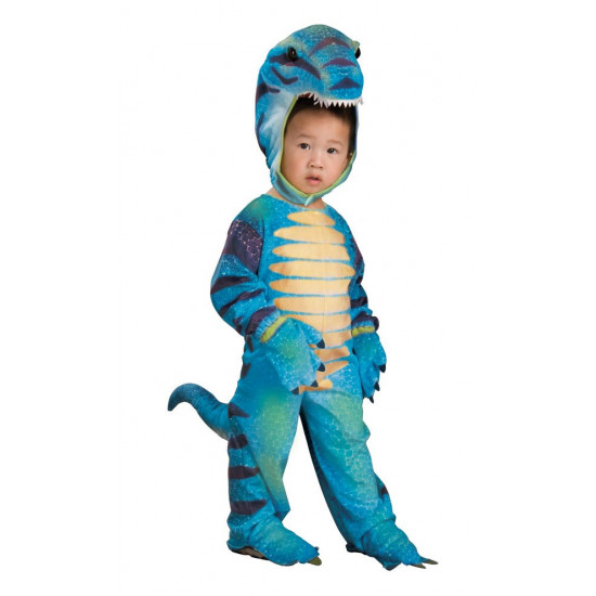 Fantasia Dinossauro Azul Infantil Bebê