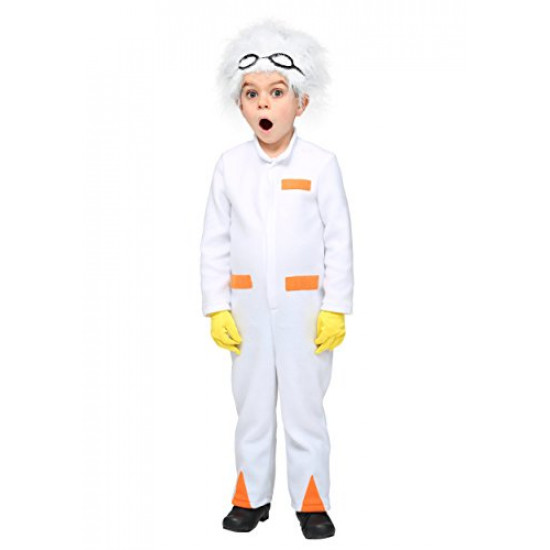 Fantasia Doc Brown De Volta para o Futuro Infantil Bebê Fantasia Doc Brown De Volta para o Futuro Infantil Bebê