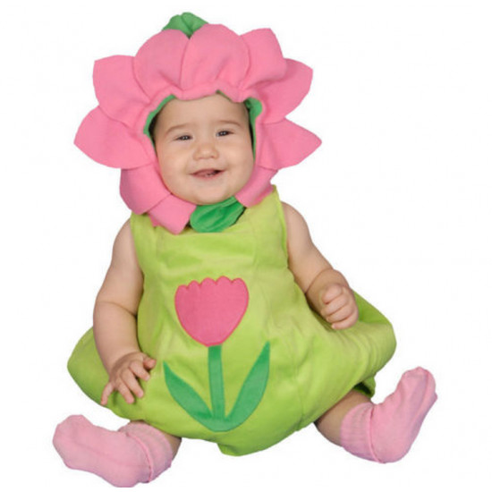 Fantasia Flor do Jardim Bebês