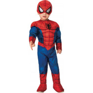 Fantasia Homem Aranha Infantil com Músculos Nova