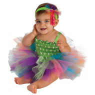 Fantasia Infantil Arco Iris Bailarina Luxo
