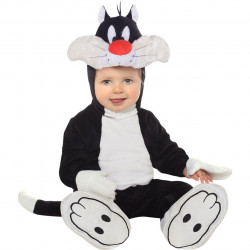 Fantasia Infantil Bebê do Frajola da Looney Tunes