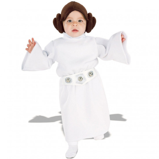 Fantasia Infantil Bebê Star Wars Princesa Leia Fantasia Infantil Bebê Star Wars Princesa Leia