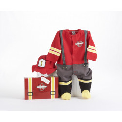 Fantasia Infantil Bombeiro Bebê Elite