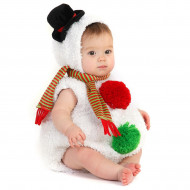 Fantasia Infantil Boneco de Neve Snow Man do Natal Clássica