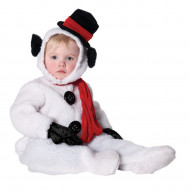 Fantasia Infantil Boneco de Neve Snow Man Natal Clássica