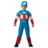 Fantasia Infantil Capitão América Luxo Bebê