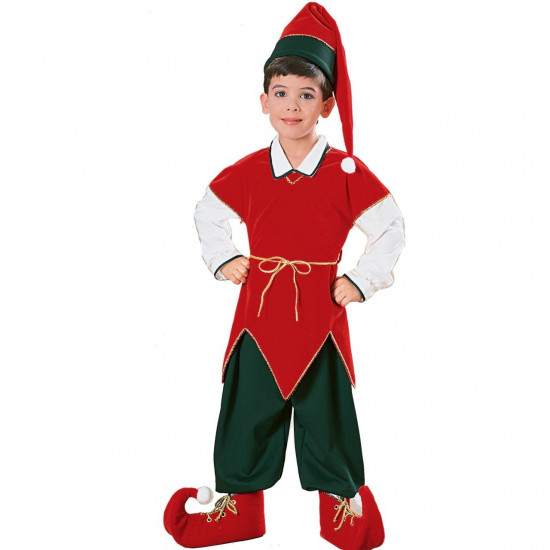 Fantasia Infantil Elfo Mágico Duende do Papai Noel Natal Fantasia Infantil Elfo Mágico Duende do Papai Noel Natal
