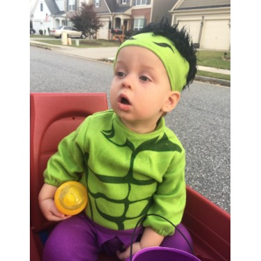 Fantasia Infantil Hulk Bebê Fantasia Infantil Hulk Bebê
