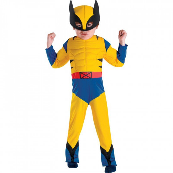 Fantasia Infantil Luxo Wolverine