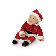 Fantasia Infantil Natal do Papai Noel para Bebês