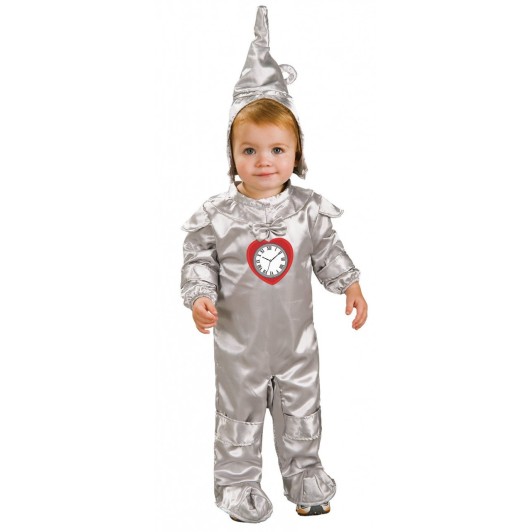 Fantasia Infantil O Mágico de Oz O Homem de Lata Bebê Fantasia Infantil O Mágico de Oz O Homem de Lata Bebê