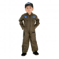 Fantasia Infantil Piloto de Caça da Força Aérea Americana