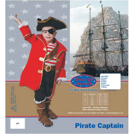 Fantasia Infantil Pirata