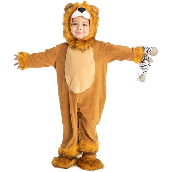 Fantasia Leão Bebê Infantil Elite