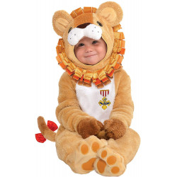 Fantasia Leão Bebê Parmalat Infantil Tímido