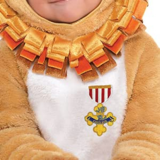 Fantasia Leão Bebê Parmalat Infantil Tímido