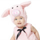 Fantasia Leitão Infantil bebê Clássica Fantasia Leitão Infantil bebê Clássica
