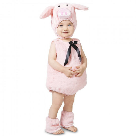 Fantasia Leitão Infantil bebê Clássica Fantasia Leitão Infantil bebê Clássica