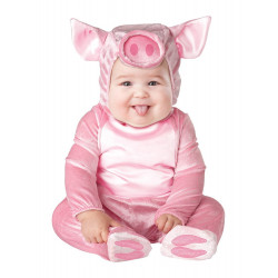 Fantasia Leitão Infantil Bebê Parmalat