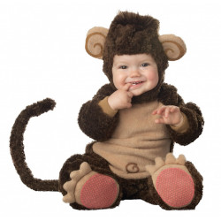 Fantasia Macaco Bebê Parmalat