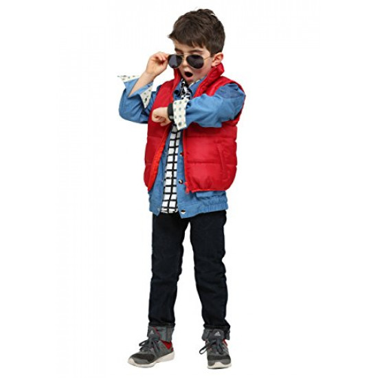 Fantasia Marty Mcfly De Volta para o Futuro Infantil Fantasia Marty Mcfly De Volta para o Futuro Infantil