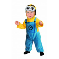 Fantasia Minion Dave Meu Malvado Favorito Infantil Bebê