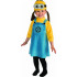 Fantasia Minion Dave Meu Malvado Favorito Infantil Bebê Menina
