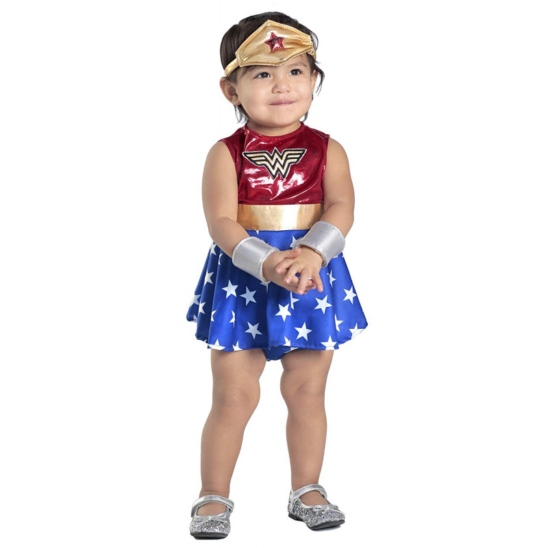 roupa mulher maravilha para bebe