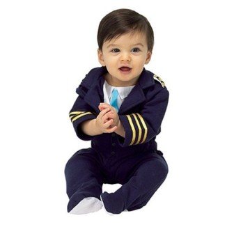 Fantasia Piloto de Avião para Bebês Fantasia Piloto de Avião para Bebês